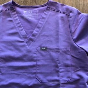 Figs Lilac Dawn Medium Catarina scrub top Women’s